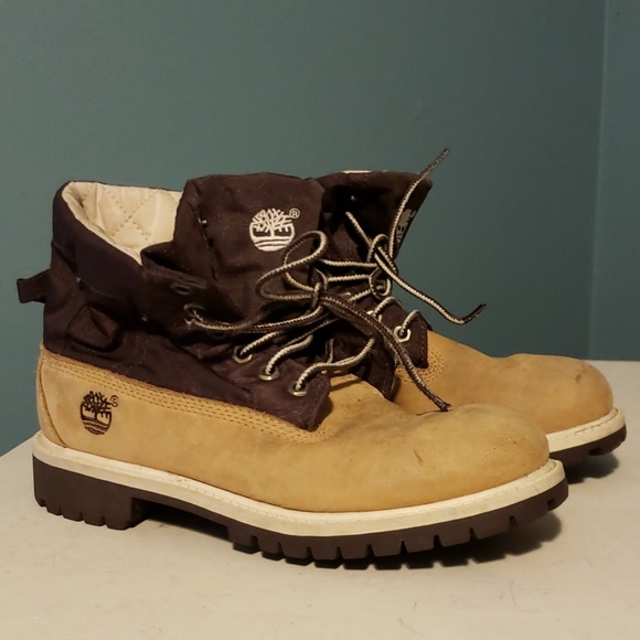 roll down timberland boots